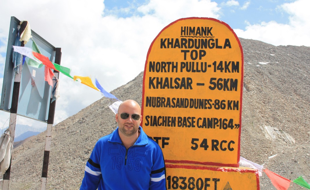 Edwin bezocht Himachal Pradesh & Ladakh