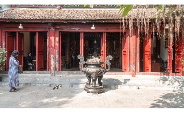 Tempel in Hanoi