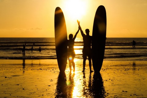 Hoogtepunten familievakantie Bali - surfen