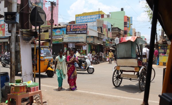 Straatbeeld Madurai