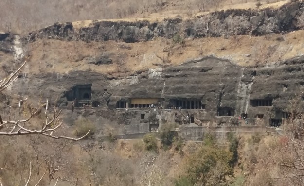 De grotten van Ajanta in Aurangabad
