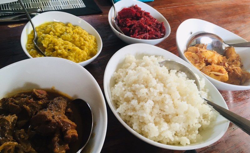 Srilankaanse curry