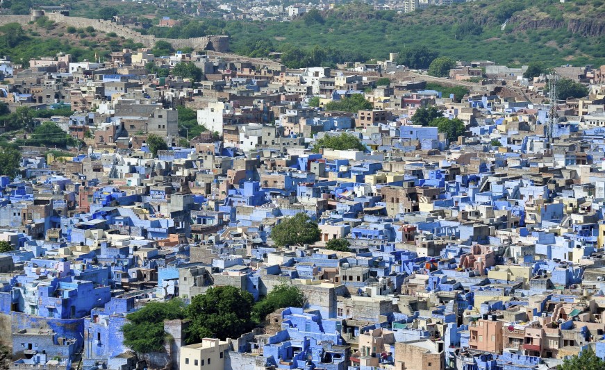 Jodhpur, de blauwe stad