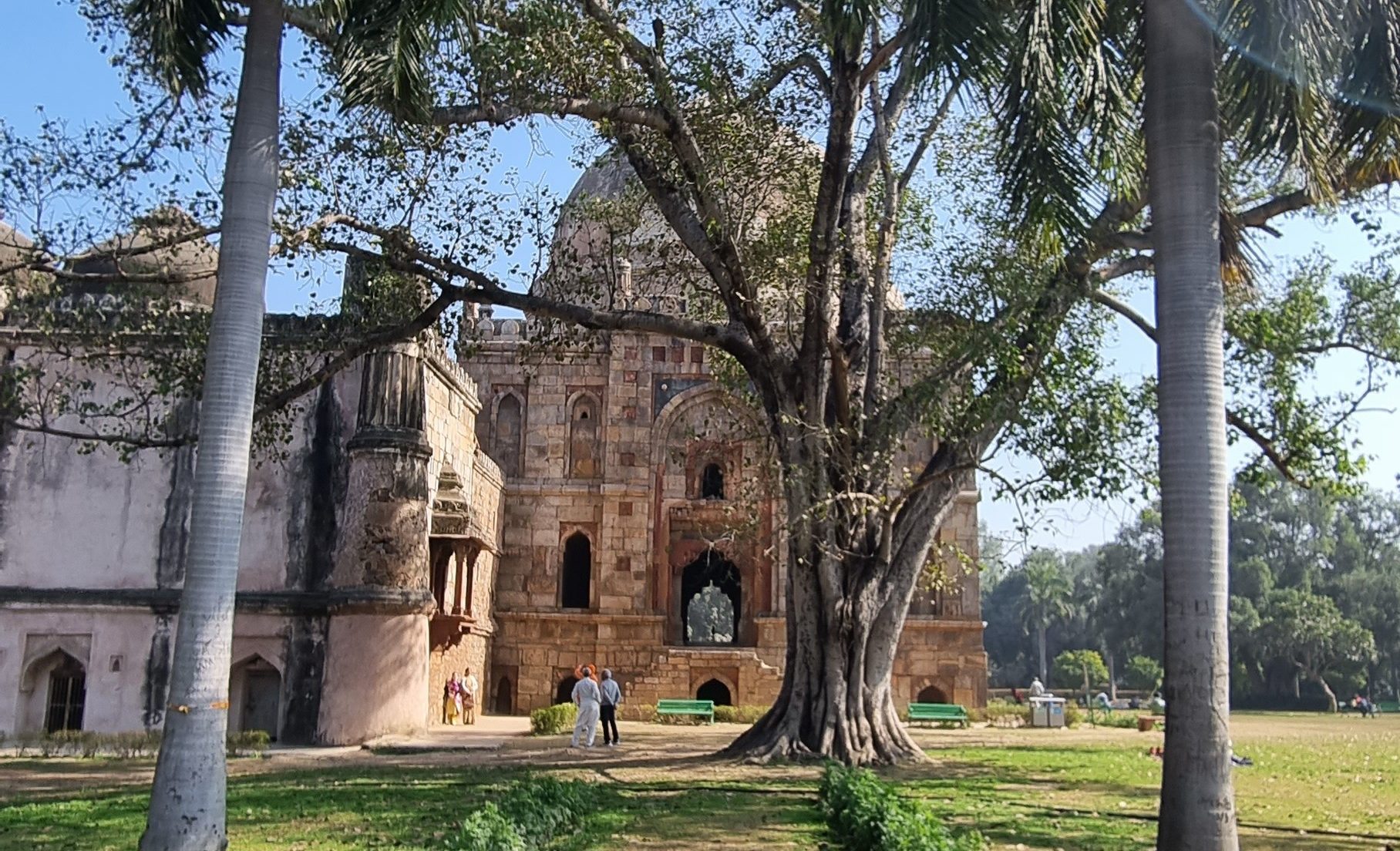 Lodhi Gardens in Noord-India