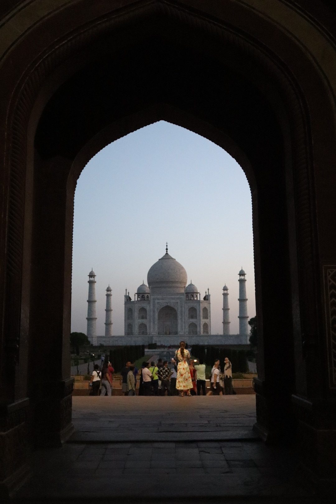 Zonsopkomst Taj Mahal