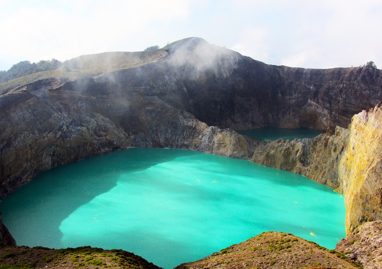 kelimutu vulkaan in Flores