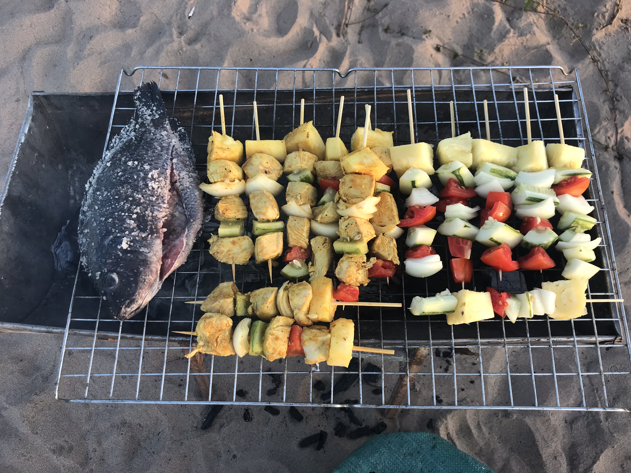 62. Sunset BBQ met verse vis