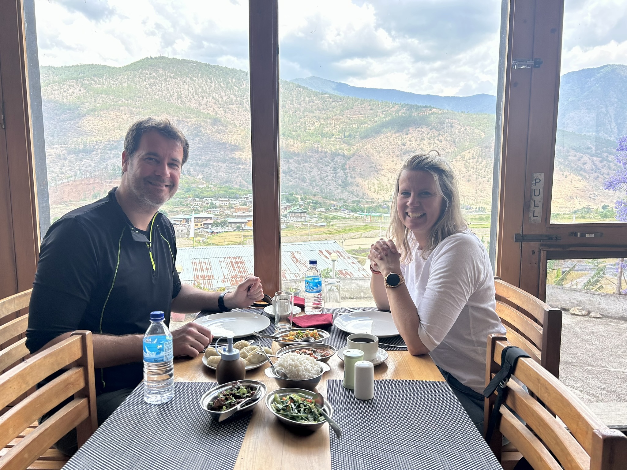 Lunch in Bhutan