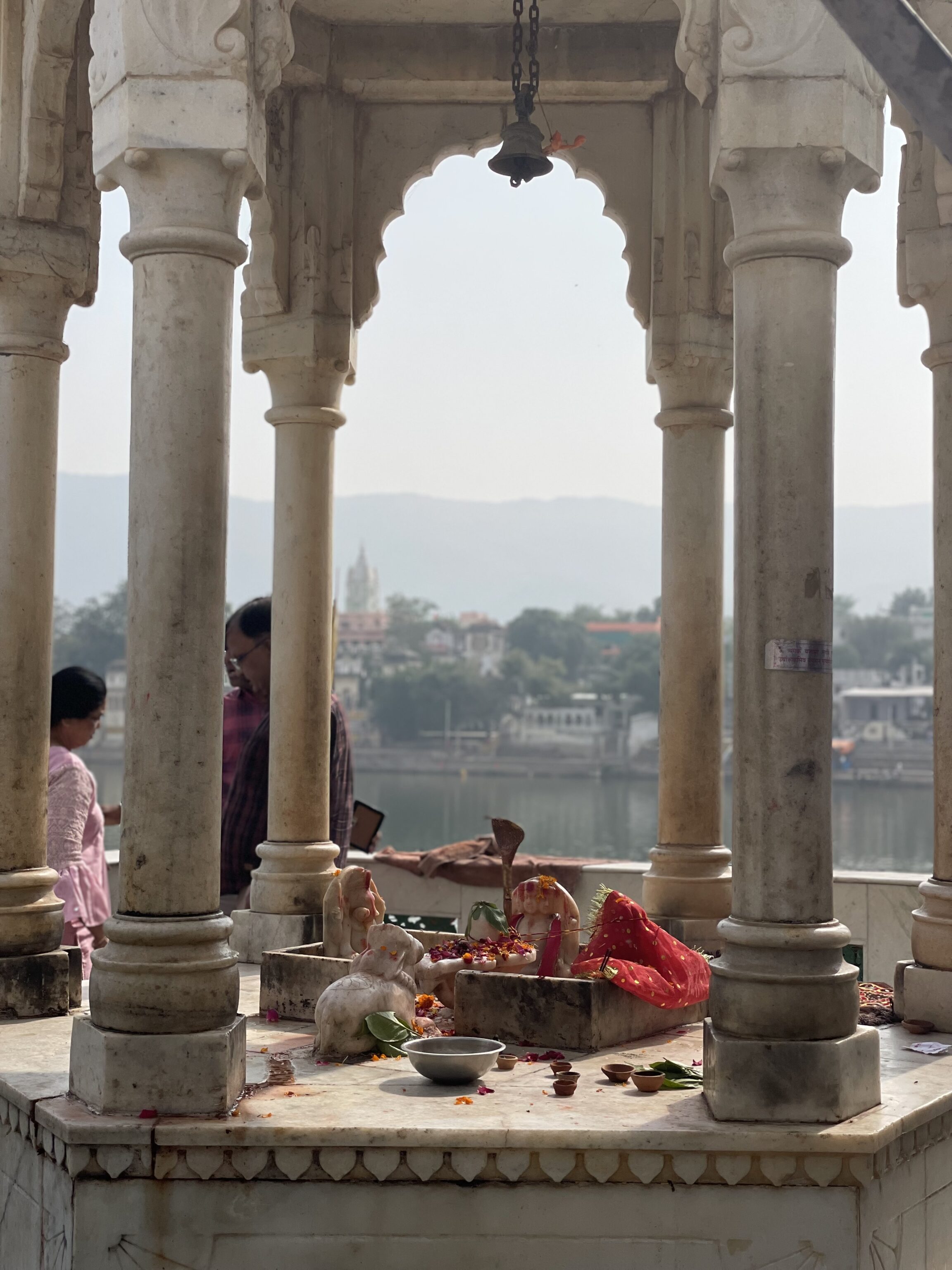 Tempel in Pushkar met traditie