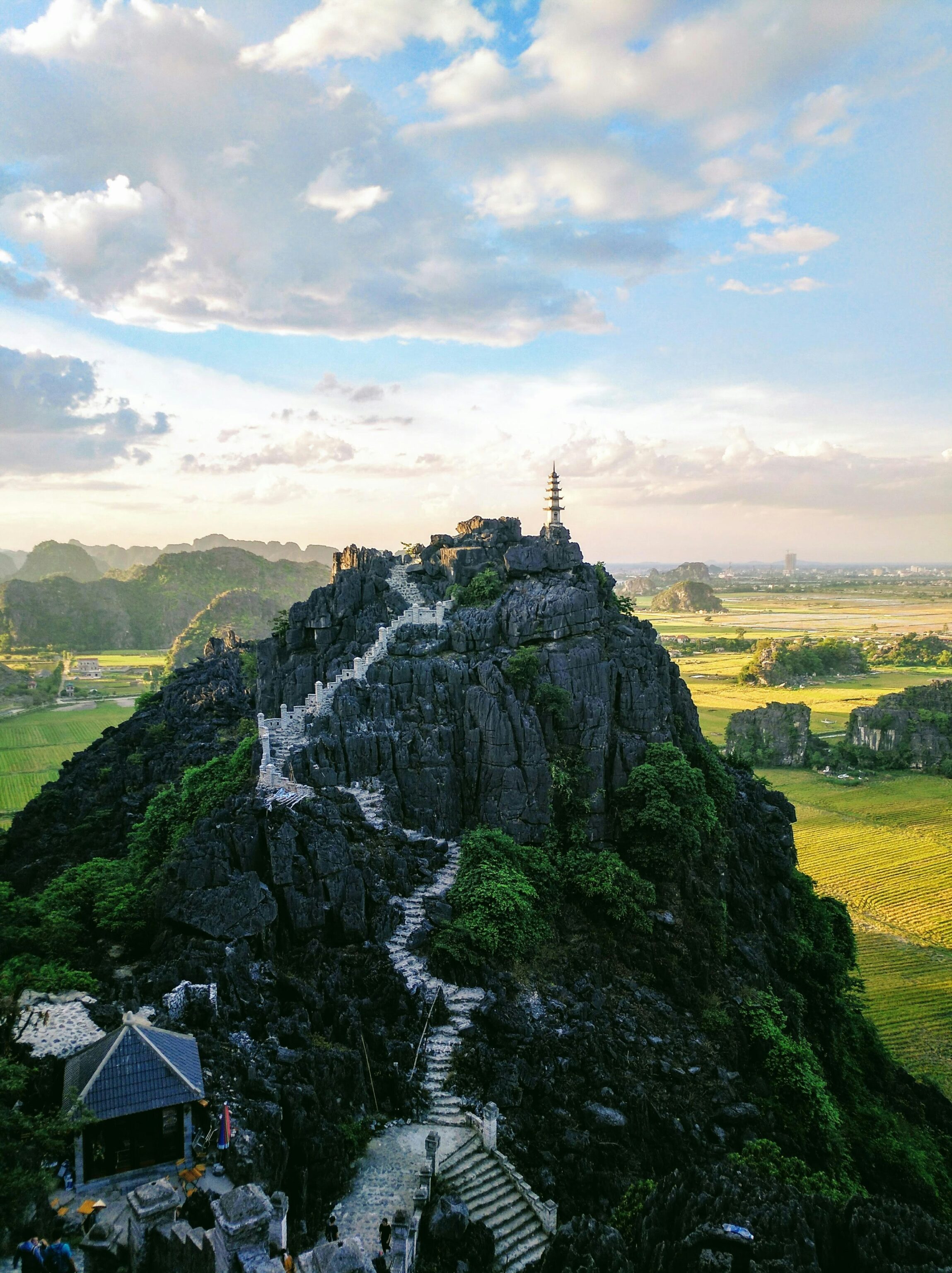 Mua Cave Ninh Binh uitzicht