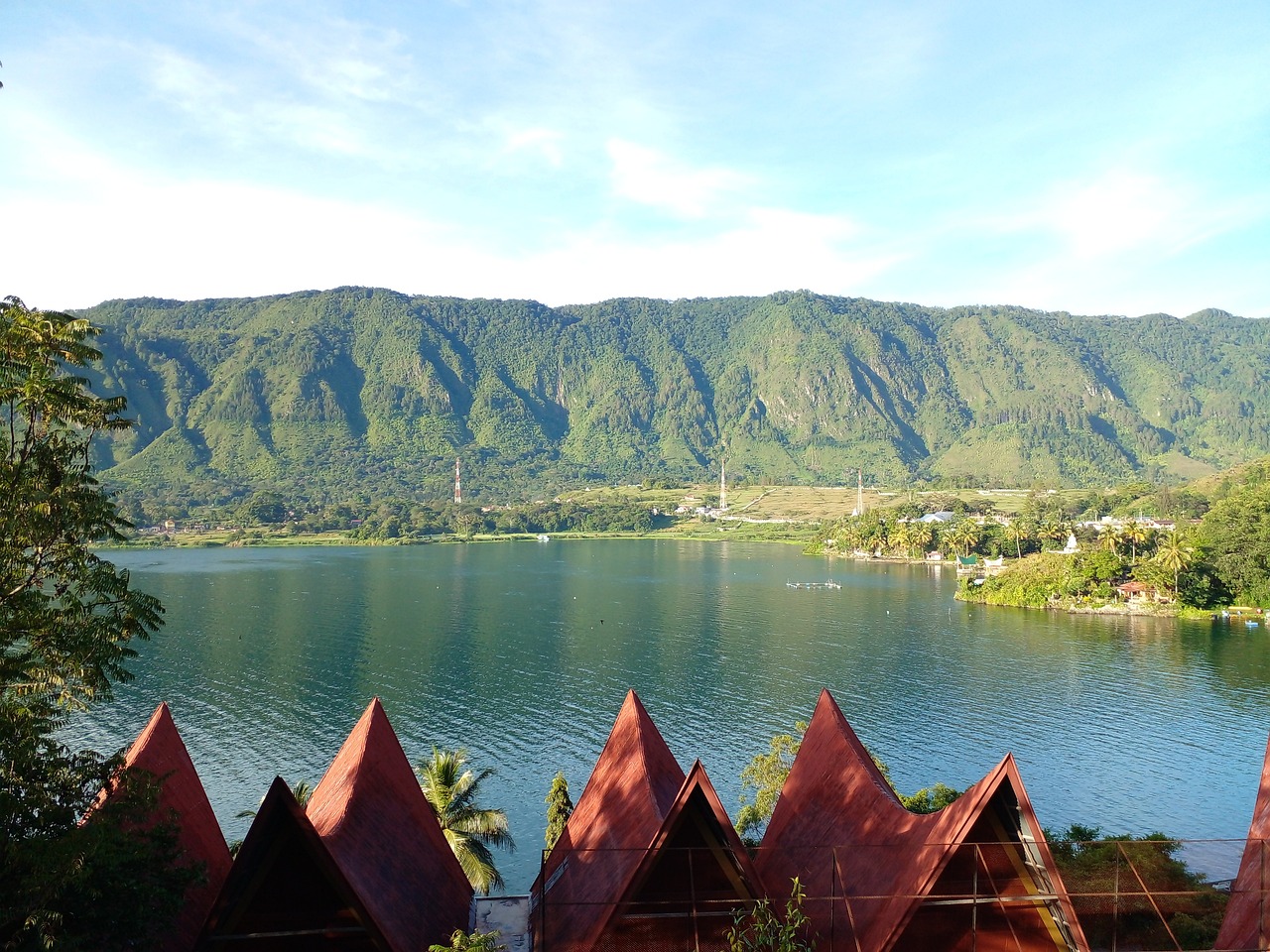Toba meer in Sumatra
