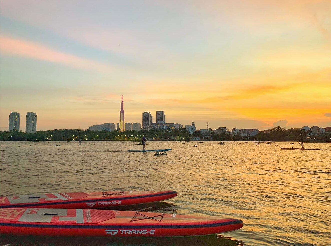 Suppen in Ho Chi Minh City, Saigon River