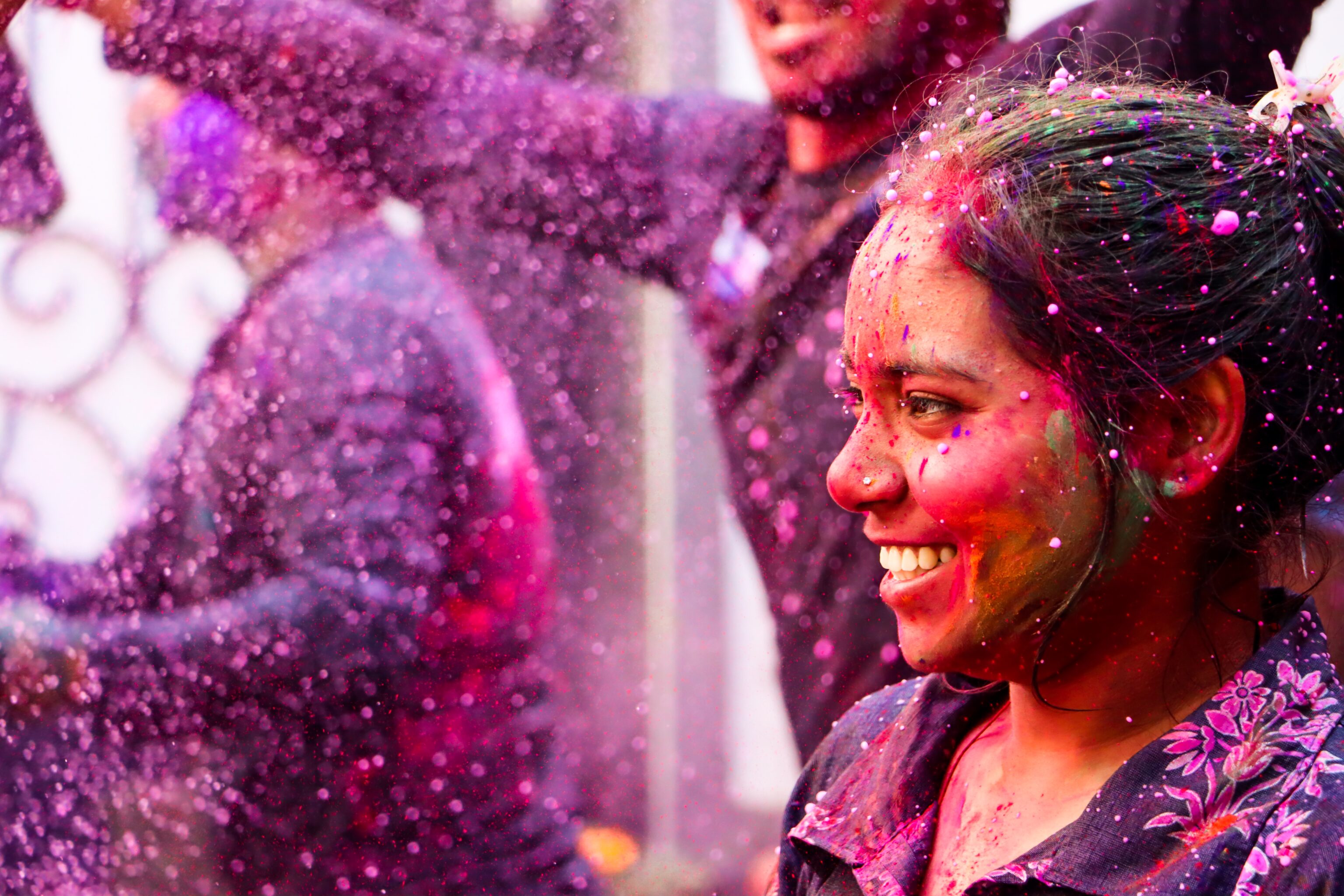 Holi viering in India