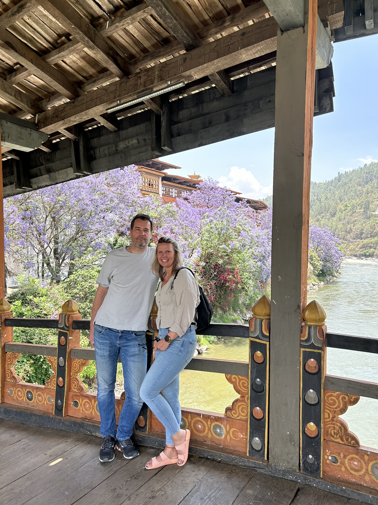 Punakha Dzong brug