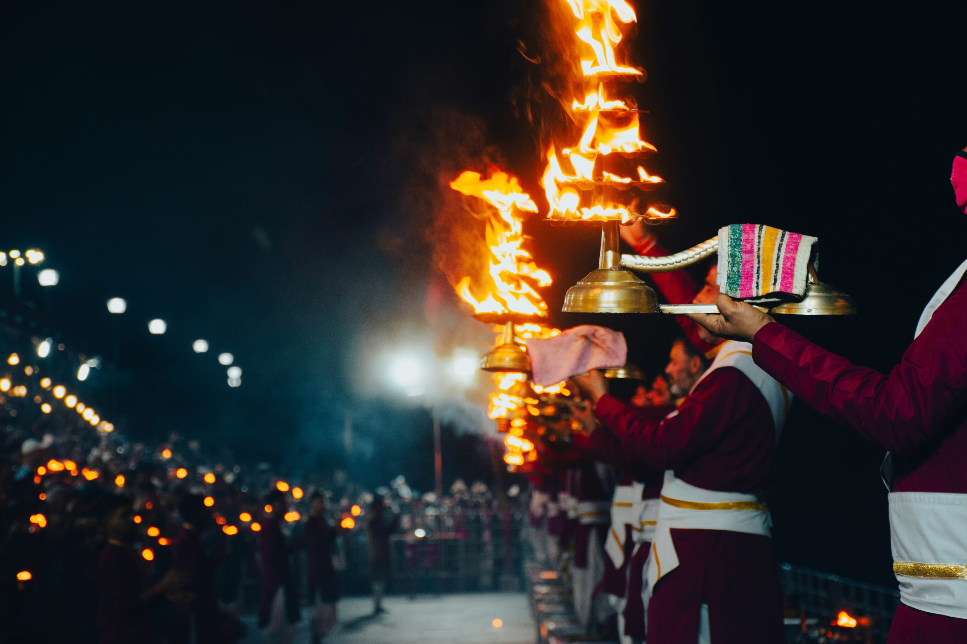 Aarti ceremony