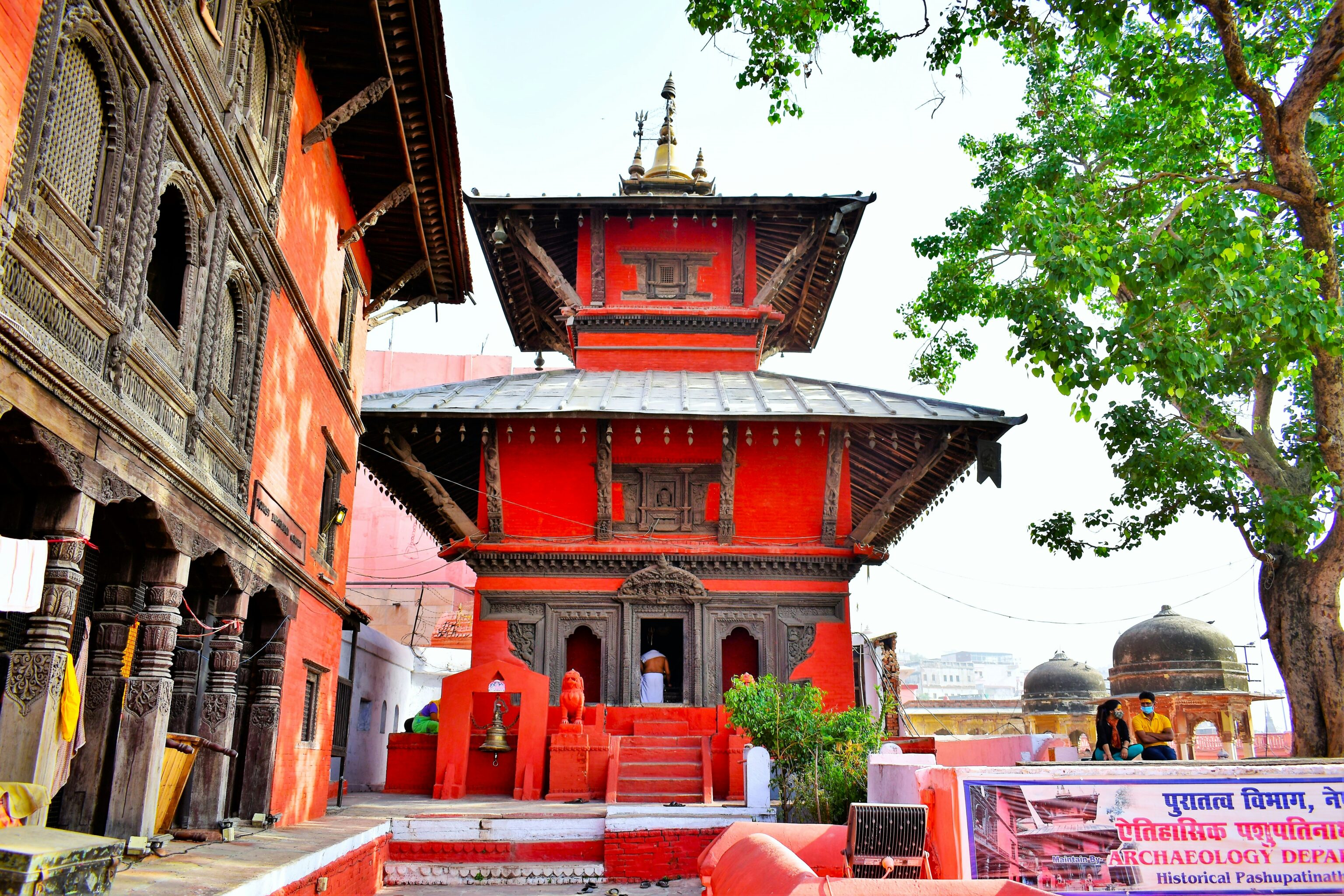 Nepali tempel in Varanasi