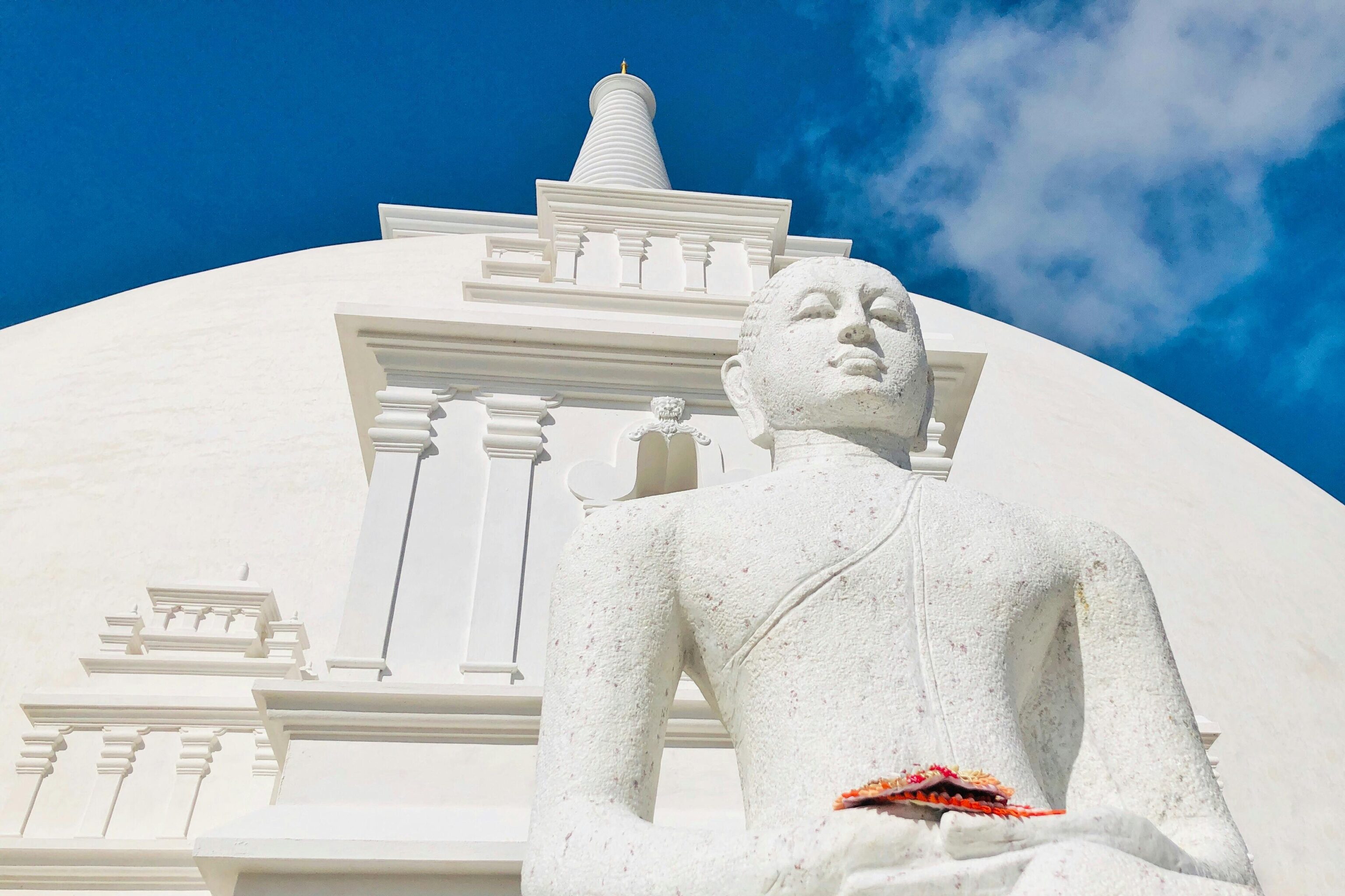 Witte boedha tempel