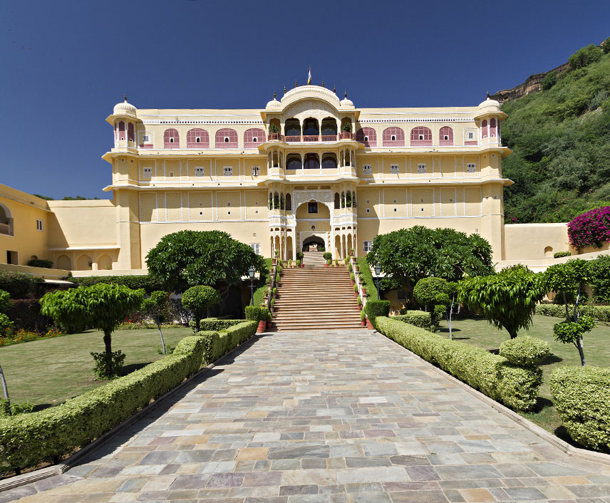 Samode Palace buitenkant