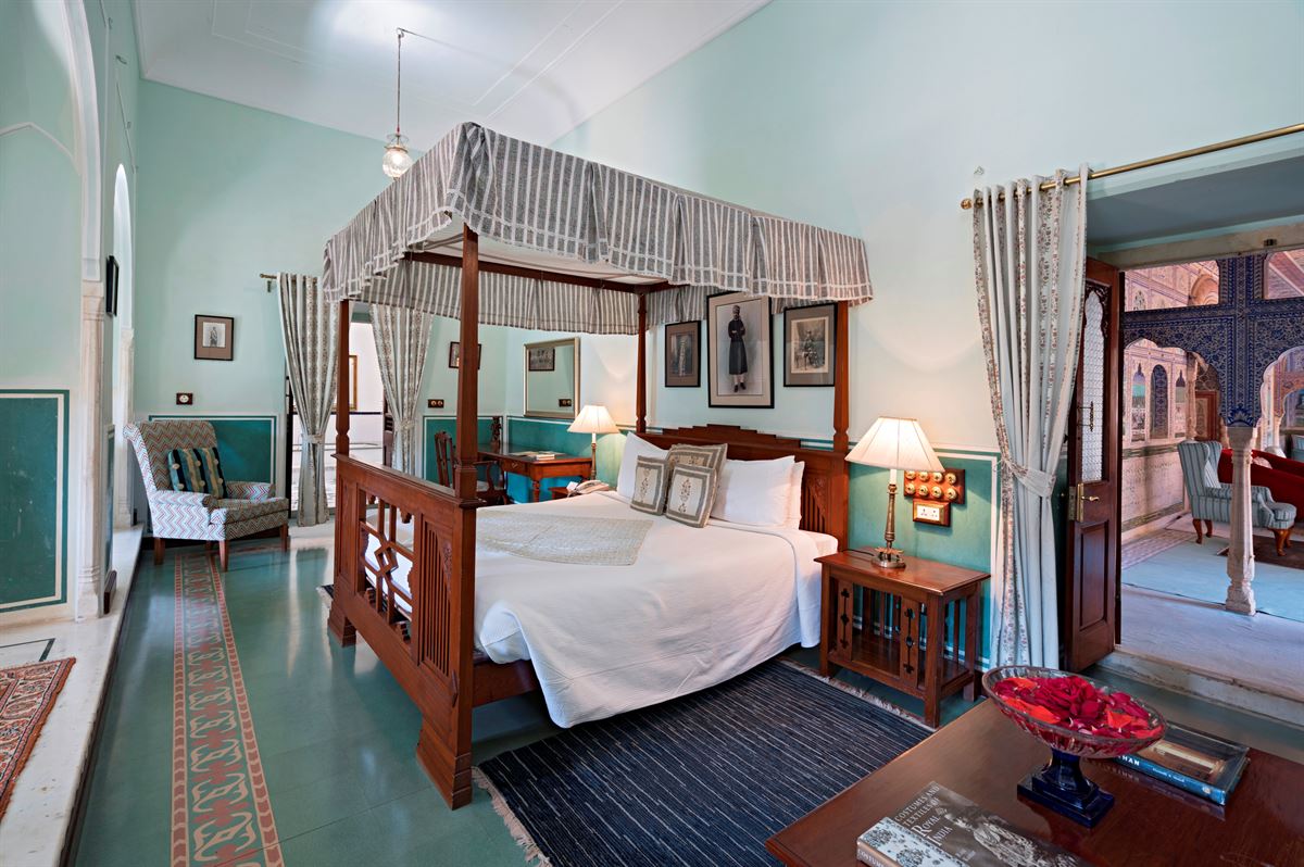 Samode Palace kamer