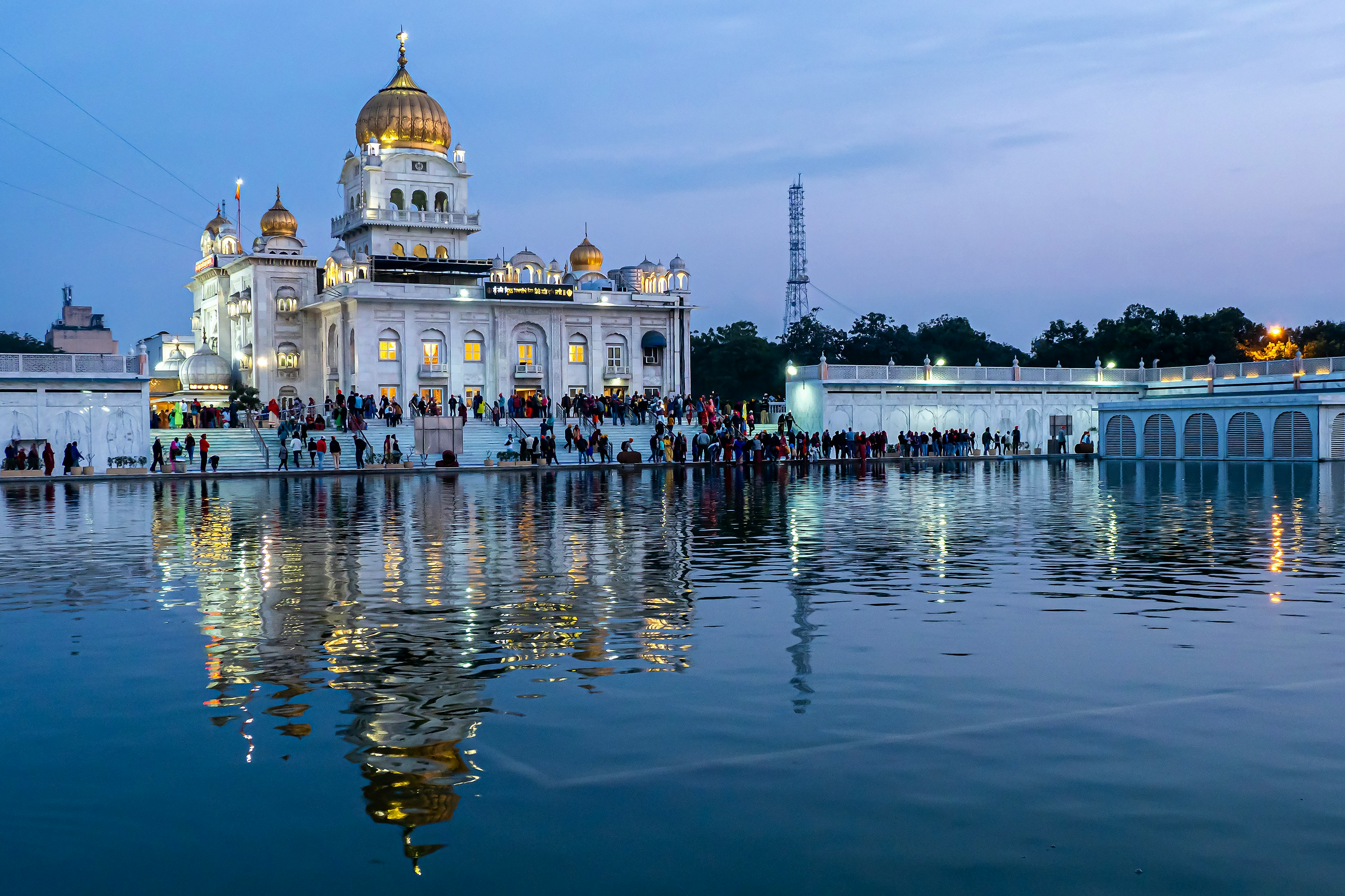 Sikh temple gurudwara bangla sahib