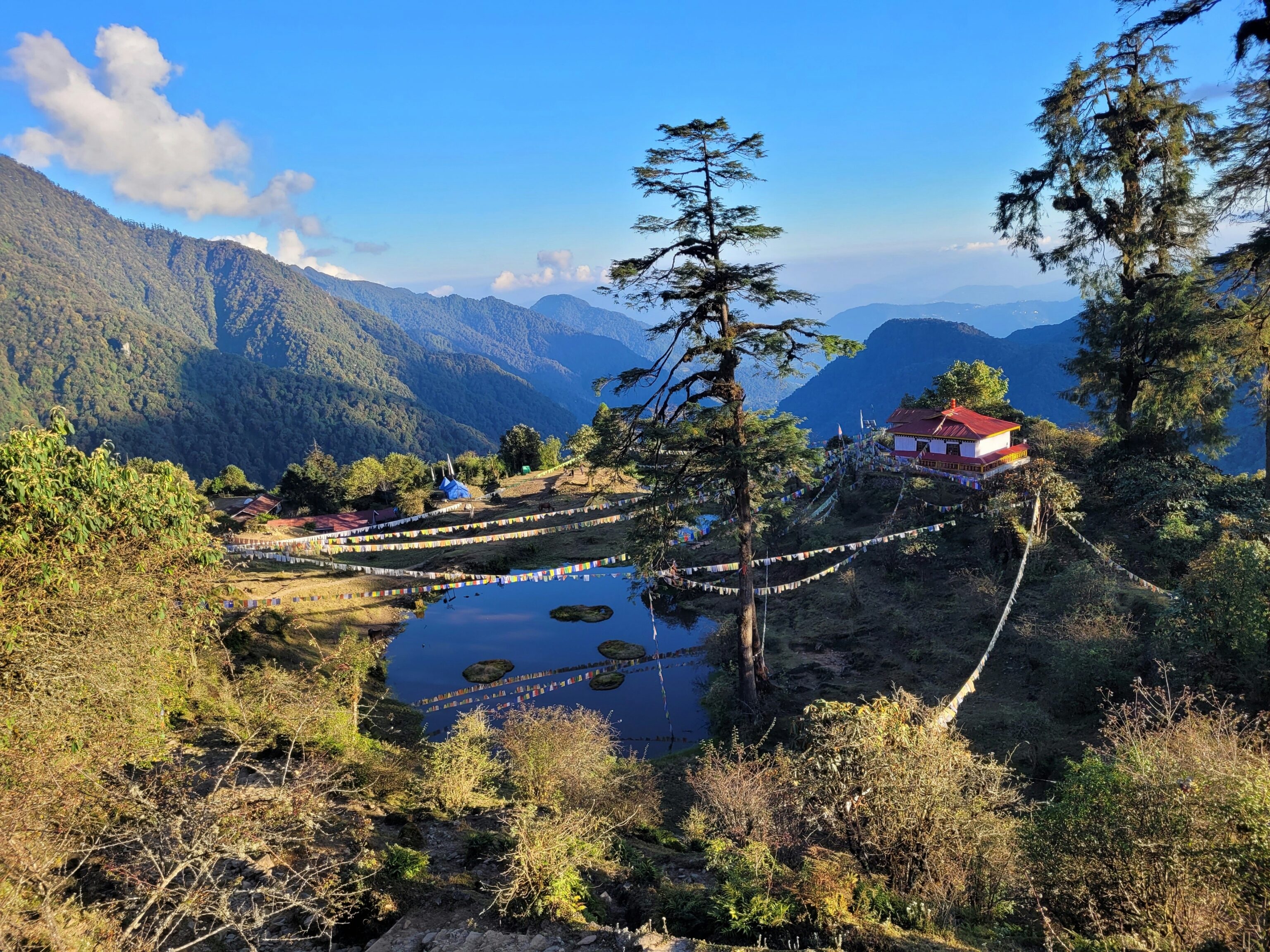Wandelen door de natuur van Bhutan