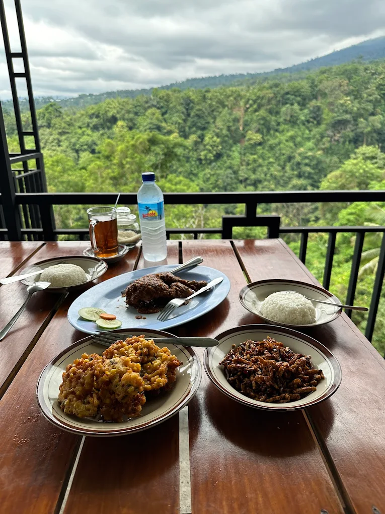 warung bukit view senaru