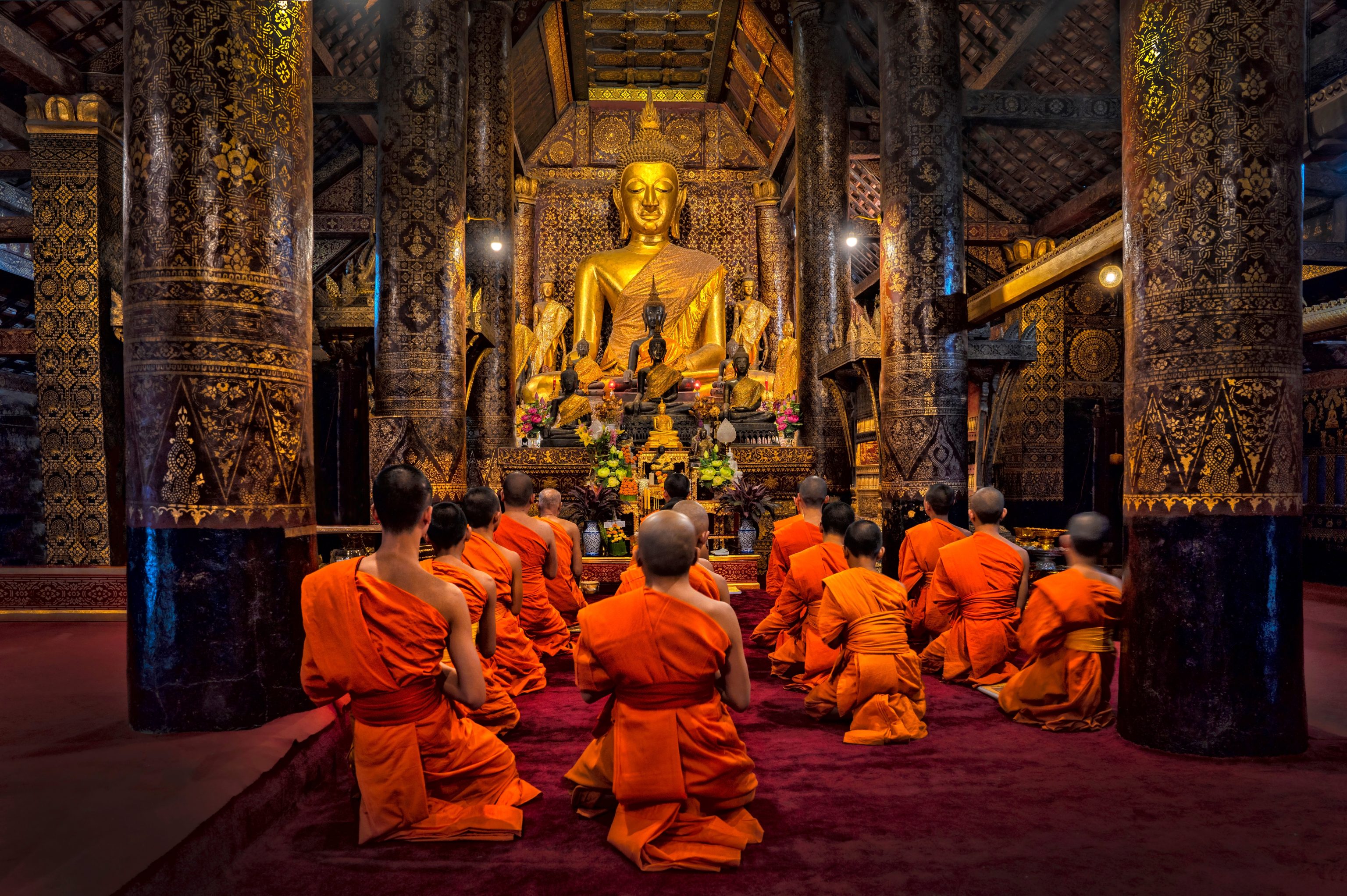 Wat Xieng Thong tempel, Luang Prabang, laos