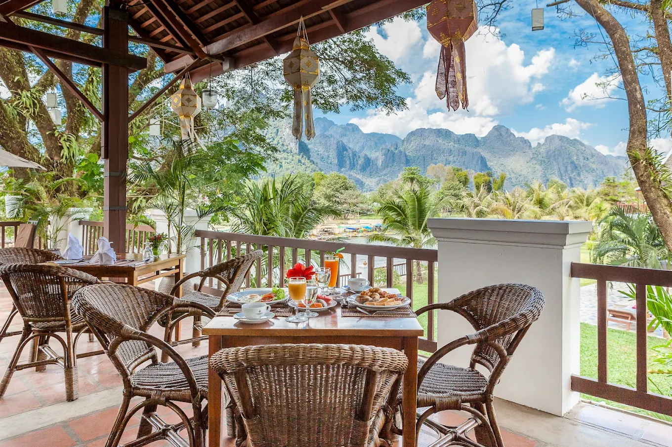 Restaurant Vang Vieng, Laos