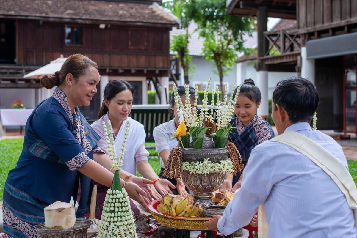 Baci ceremonie, Luang Prabang, Laos