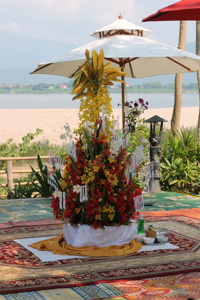 Champasak - La Folie Lodge baci ceremony