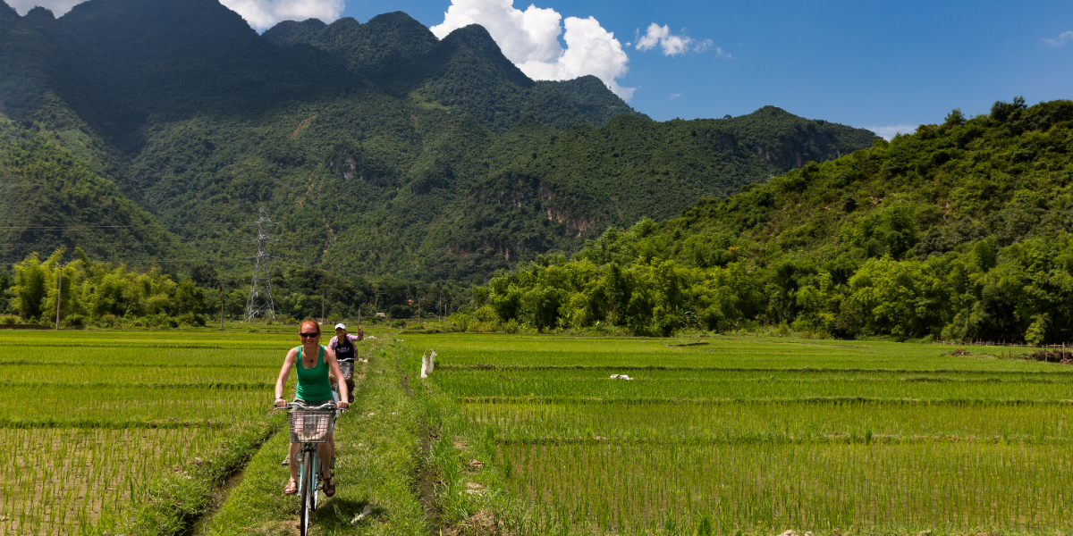 Fietstocht Mai Chau Ecolodge, Vietnam
