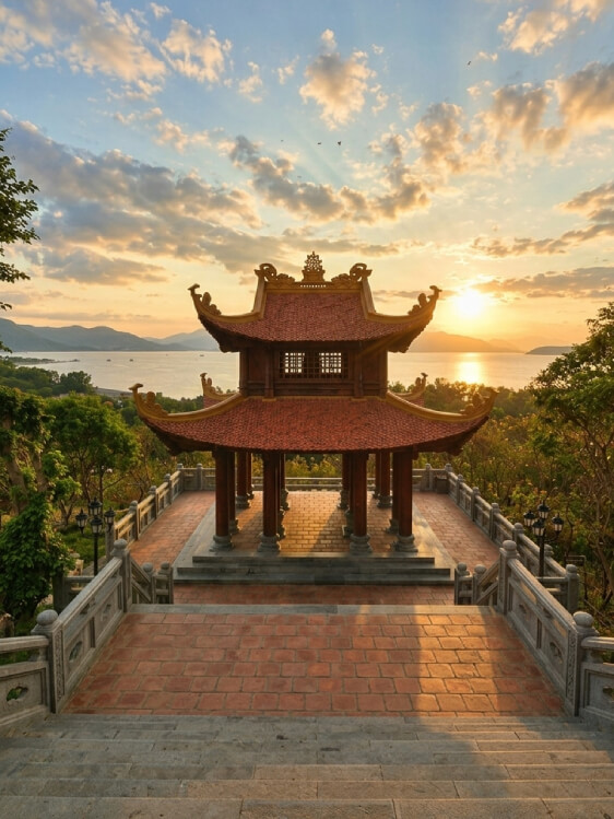 Van-Son-Pagoda bij Poulo Condor Con Dao