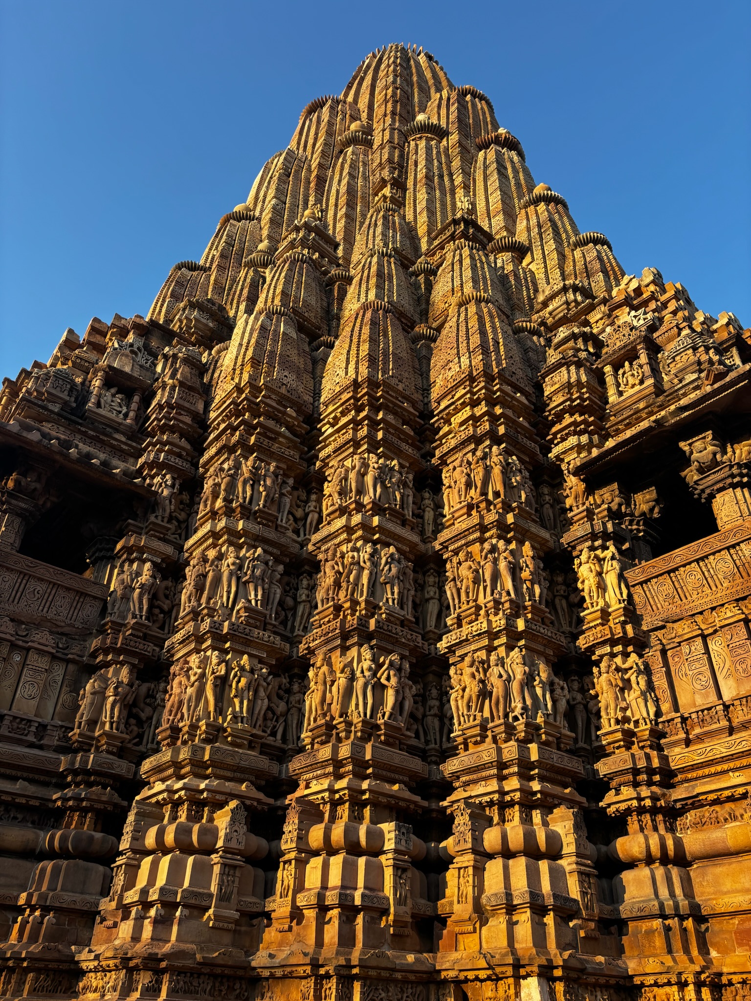 Details tempels Khajuraho