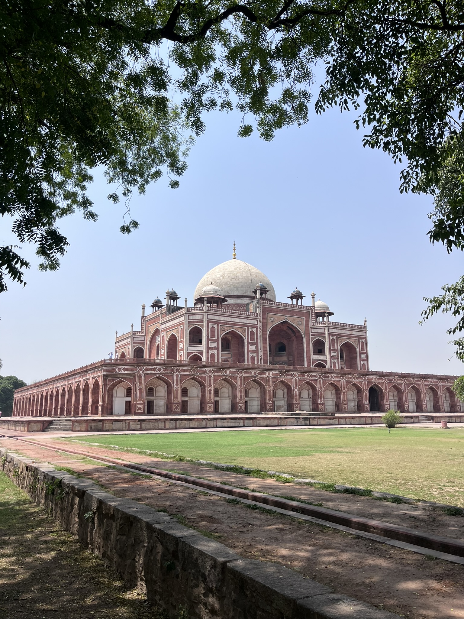 Humayuns Tombe in Delhi
